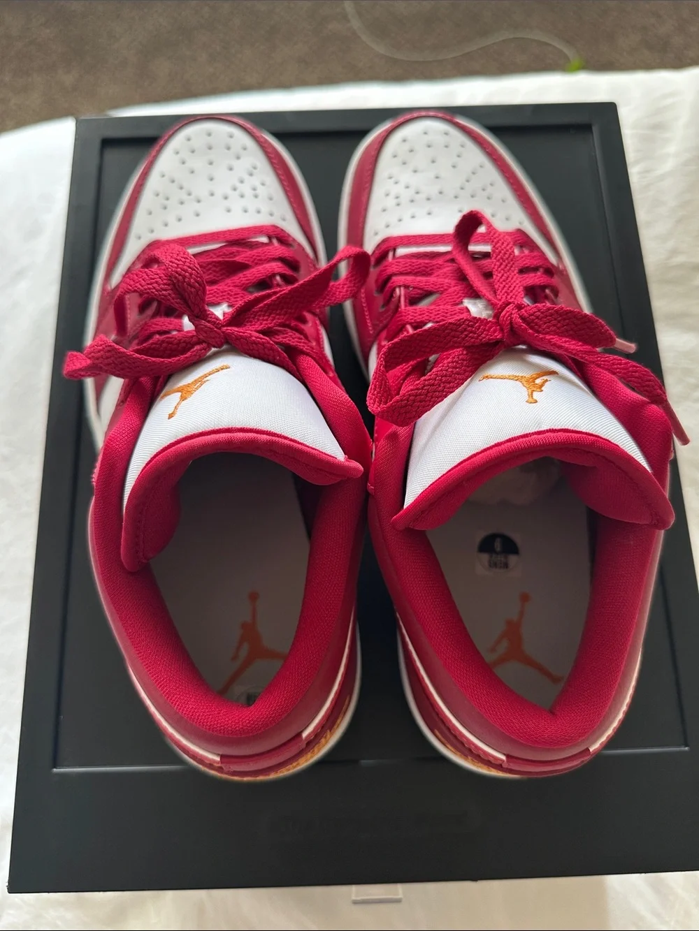 Jordan 1 low Cardinal Red
